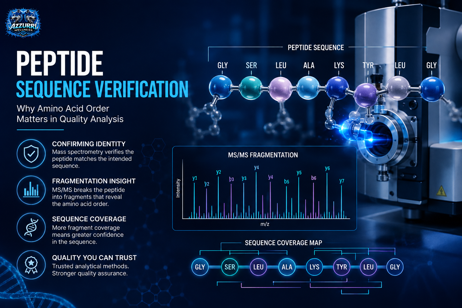 Peptide Sequence Verification: Why Amino Acid Order Matters in Quality Analysis
