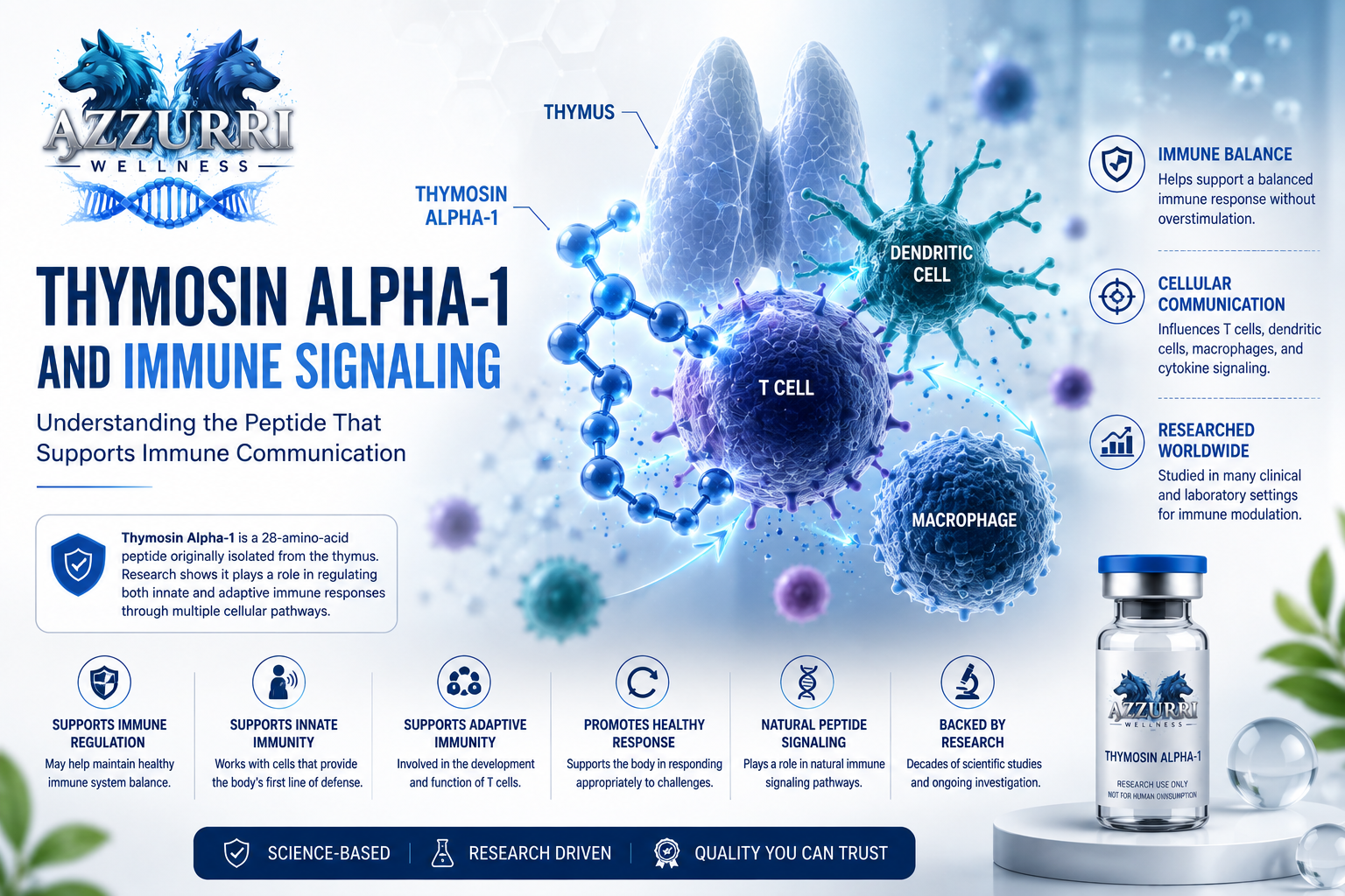 Thymosin Alpha-1 and Immune Signaling Explained