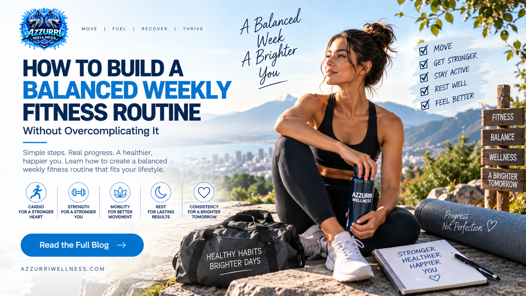 How to Build a Balanced Weekly Fitness Routine Without Overcomplicating It