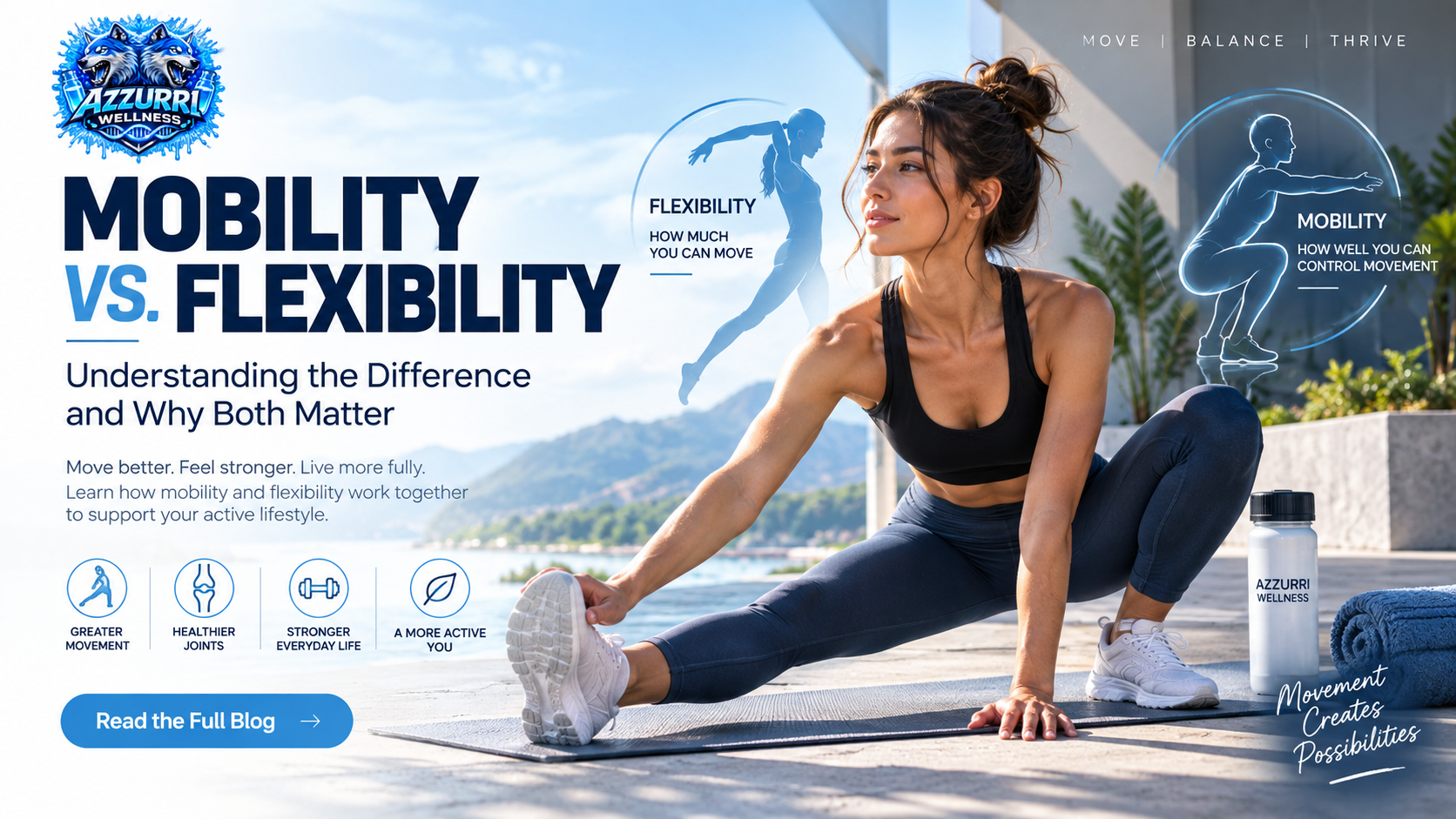 Mobility vs. Flexibility: Understanding the Difference and Why Both Matter