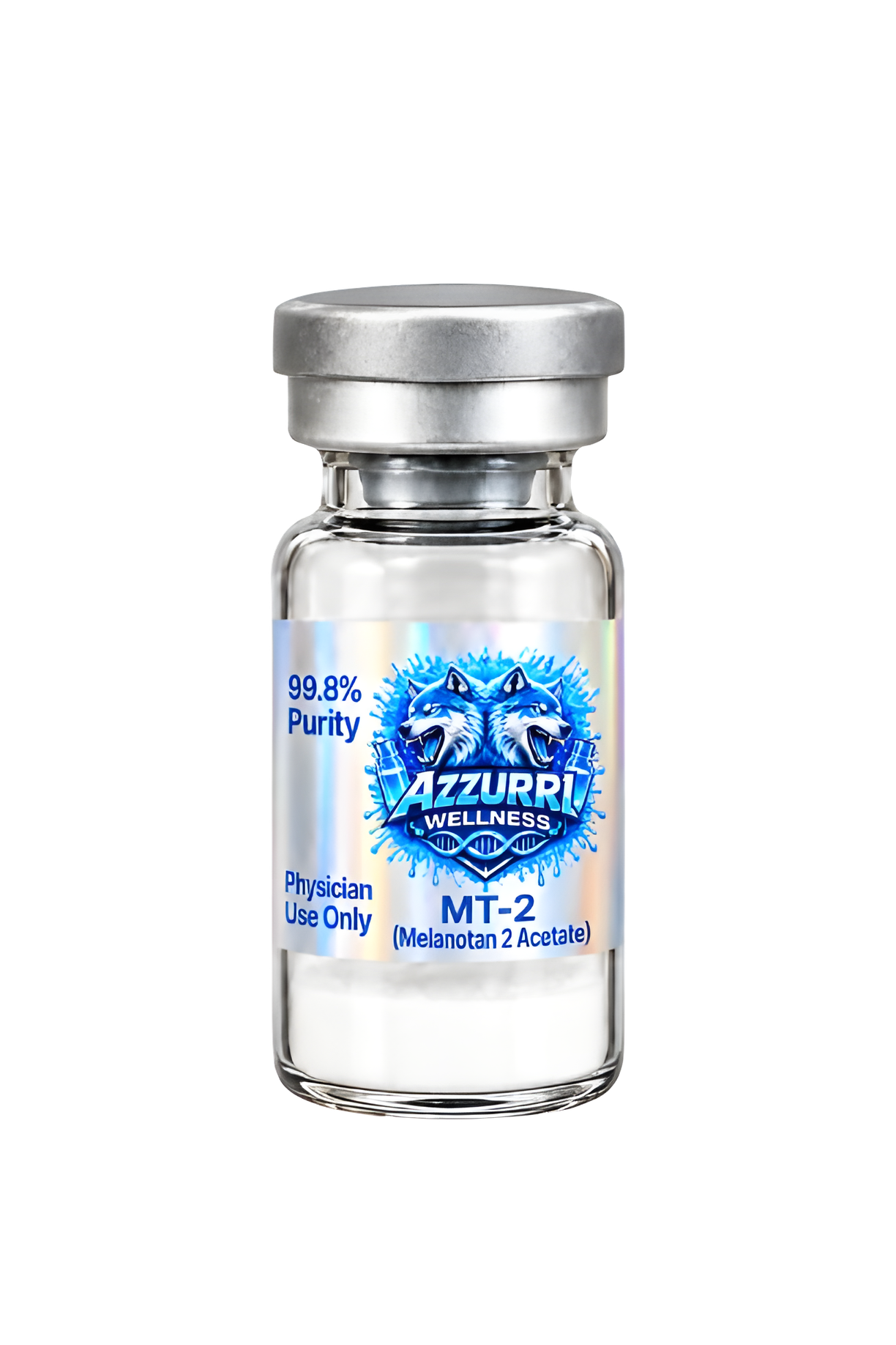 MT-2 (Melanotan 2 Acetate) — Hormone & Vitality Research peptide vial